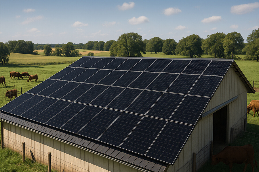 16kW solar system for family farms 16kW Solar System for Family Farms