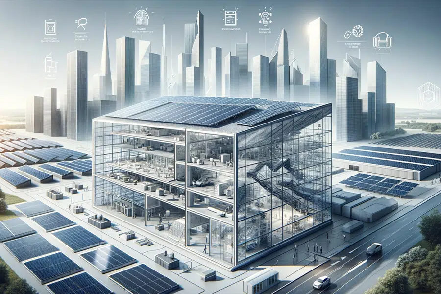 solar panels for industrial buildings