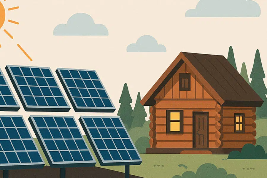 solar power systems for cabins solar power systems for cabins