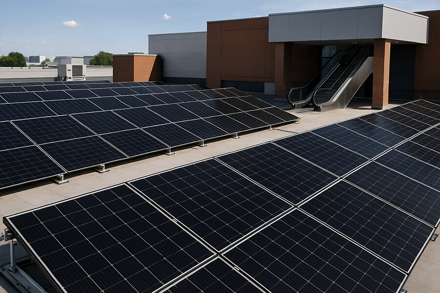 16 kW solar system commercial real estate 16 kW Solar System Commercial Real Estate
