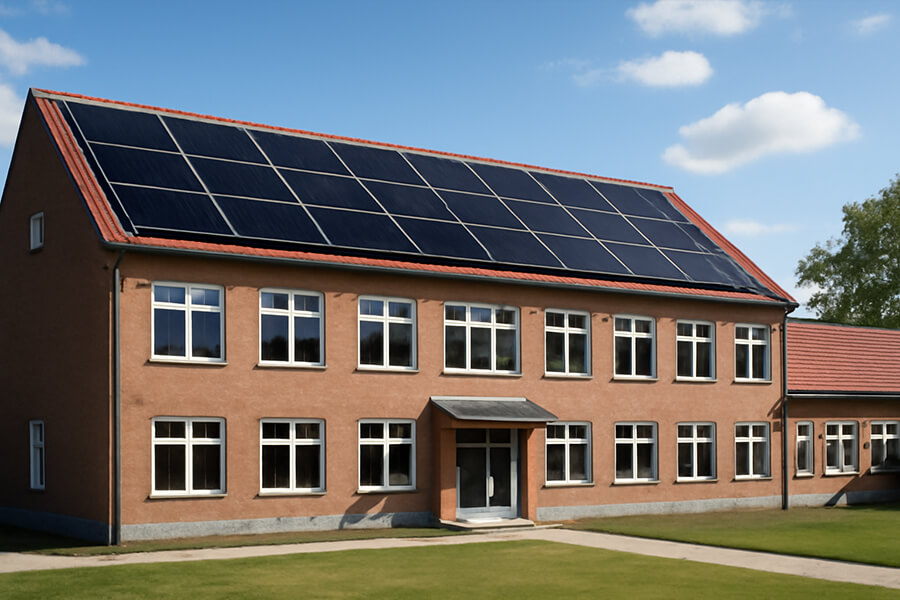 16 kW solar system educational energy autonomy 16 kW Solar System Educational Energy Autonomy