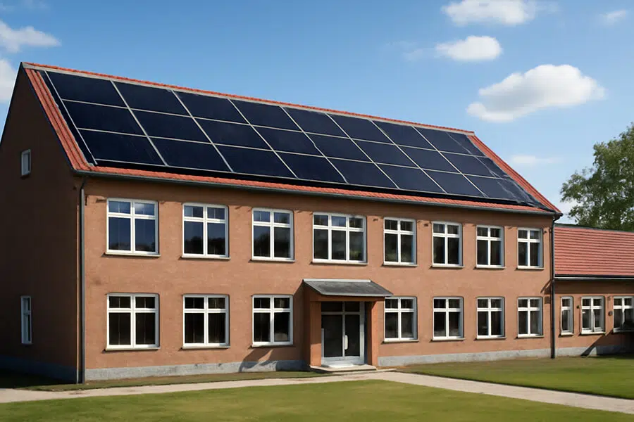 16 kW solar system educational energy autonomy 16 kW Solar System Educational Energy Autonomy