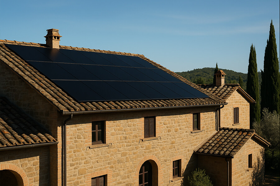 16 kW solar system heritage stealth tech 16 kW Solar System Heritage Stealth Tech
