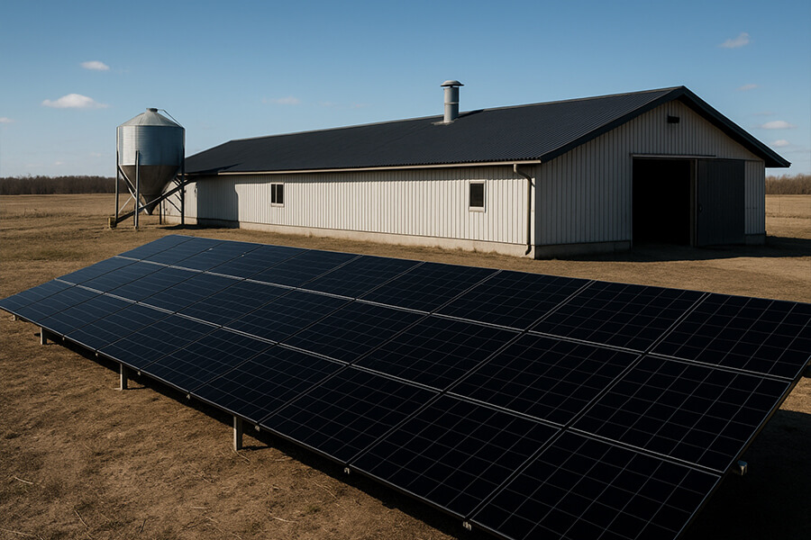 16 kW solar system off-grid poultry farms 16 kW Solar System Off-Grid Poultry Farms