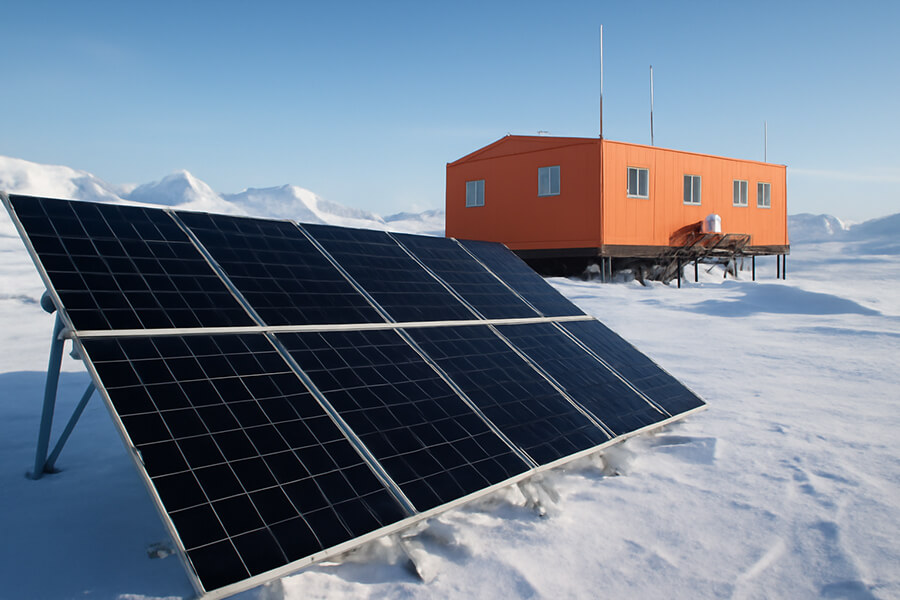 16 kW solar system polar research 16 kW Solar System Polar Research