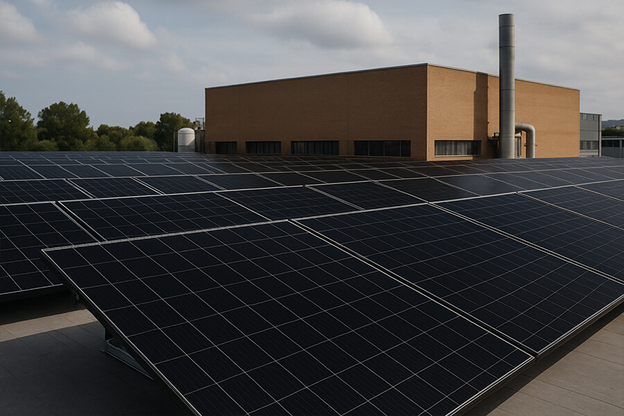 16 kW solar system sustainable food factories 16 kW Solar System Sustainable Food Factories