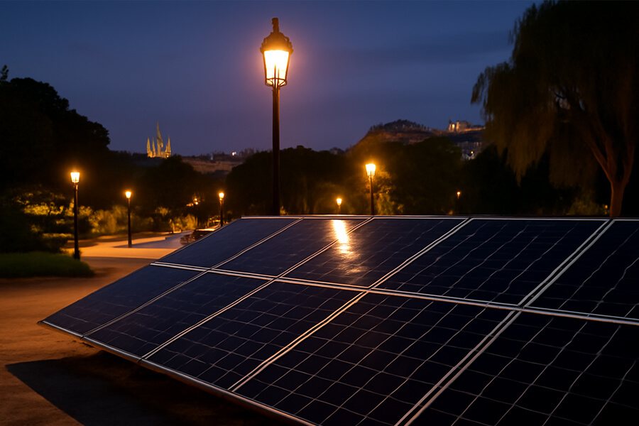 16 kW solar system urban park revitalization 16 kW Solar System Urban Park Revitalization