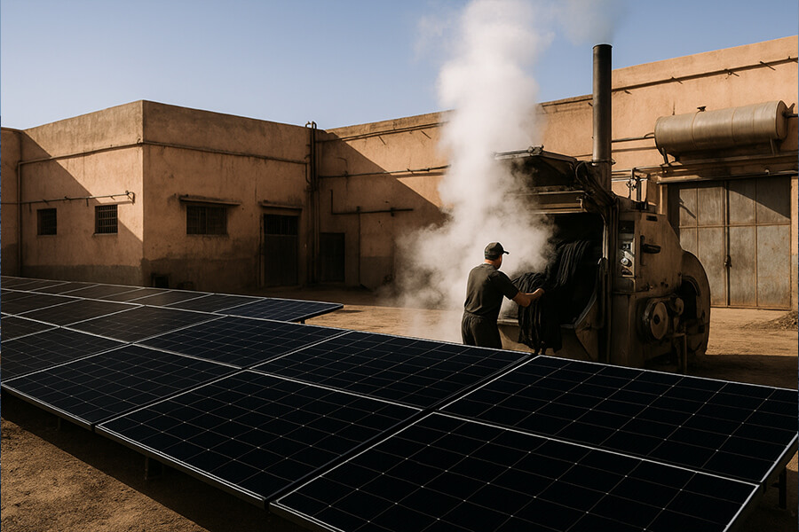 50kW solar system industrial decarbonization 50kW Solar System Industrial Decarbonization