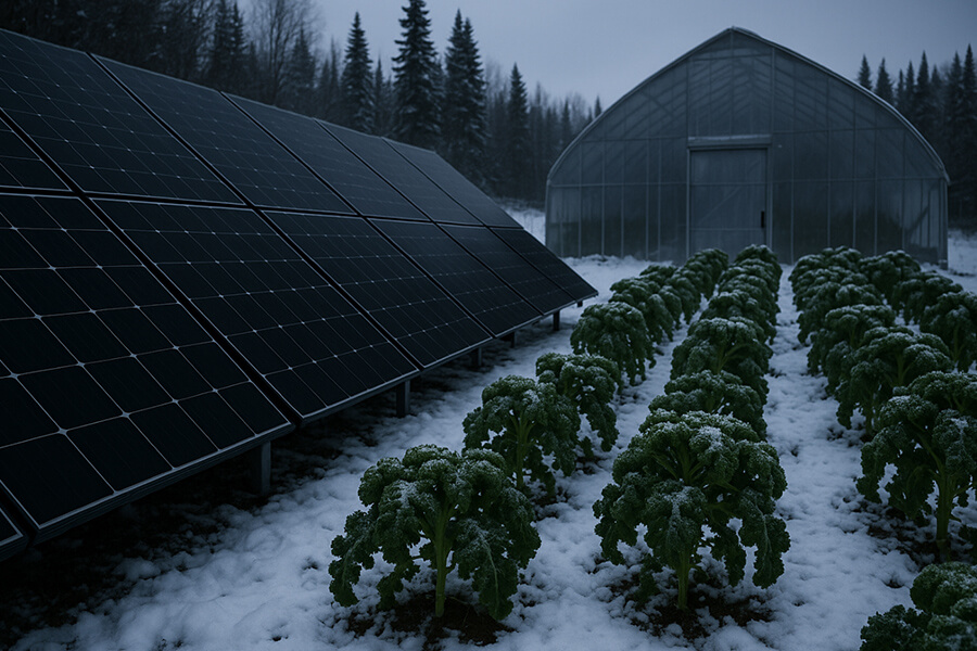50kW solar system polar agriculture 50kW Solar System Polar Agriculture