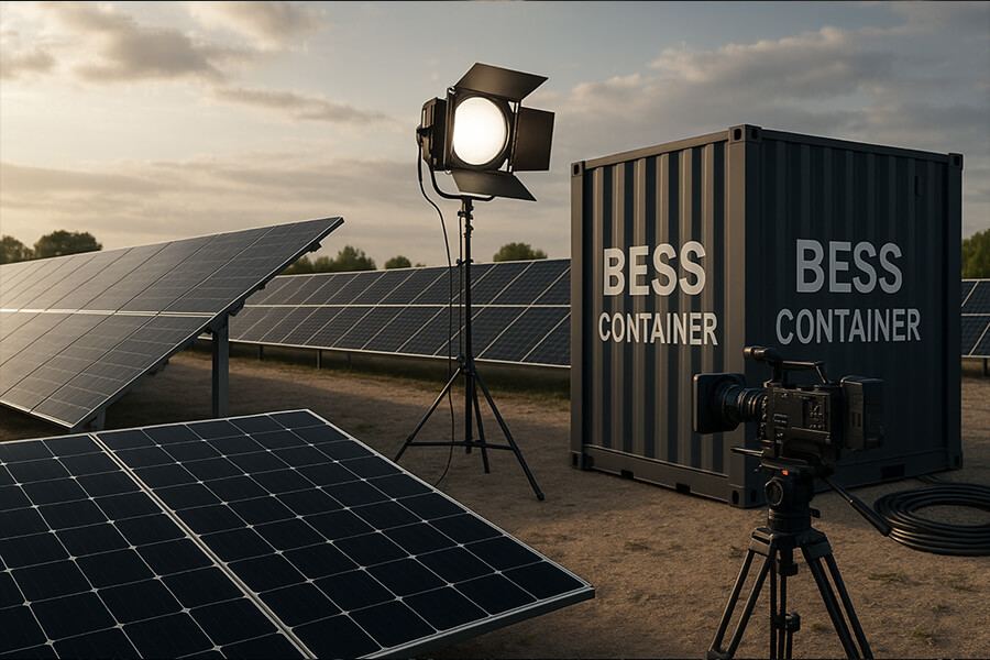 BESS Container Film Production BESS Container Film Production