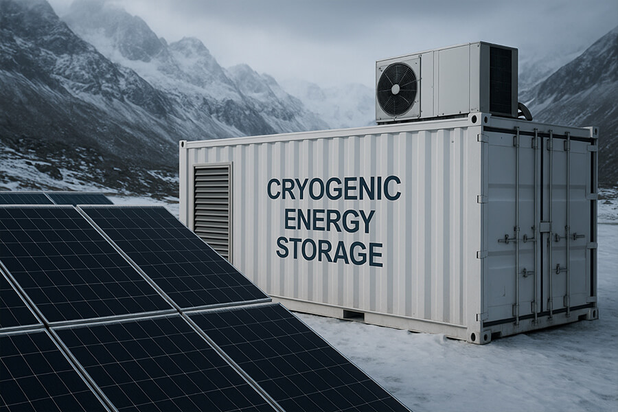 BESS container cryogenic energy storage BESS Container Cryogenic Energy Storage