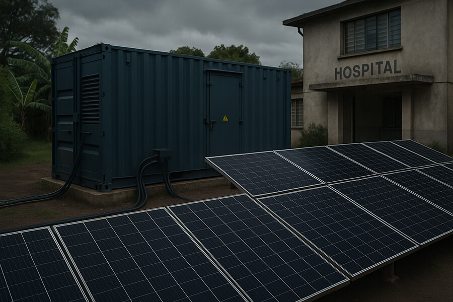 BESS container healthcare energy security BESS Container Healthcare Energy Security