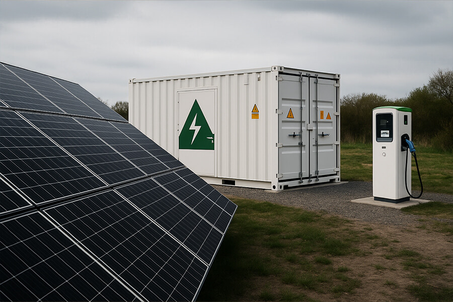 EV Charging BESS Container Buffers EV Charging BESS Container Buffers