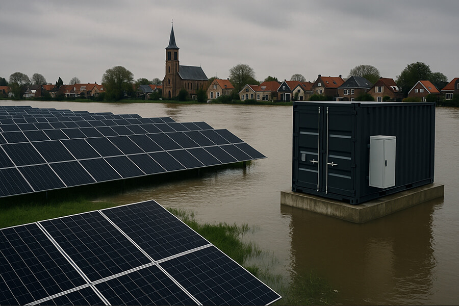 _Flood Safe BESS container Flood Safe BESS Container