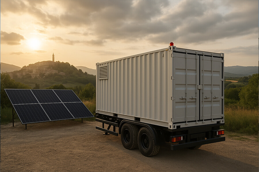 Mobile BESS Container Emergency Power Mobile BESS Container Emergency Power