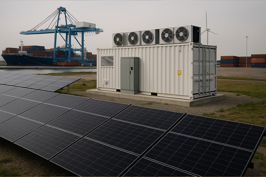 Port-BESS container Port-BESS Container