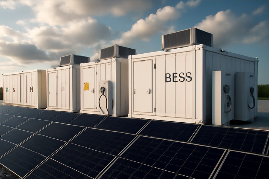 BESS Container Fleet Charging BESS Container Fleet Charging