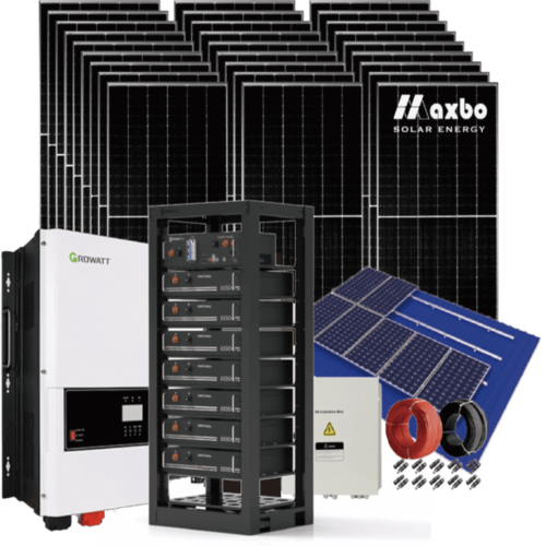 Système solaire hors réseau de 10 kW Système d'énergie solaire hors réseau de 10 kW