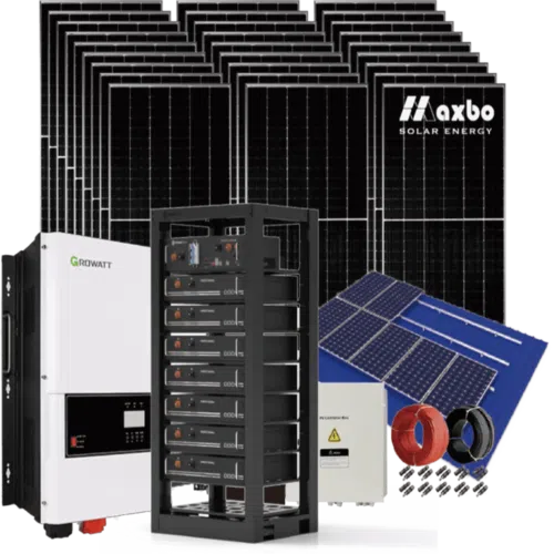 Système solaire hors réseau de 10 kW Système d'énergie solaire hors réseau de 10 kW
