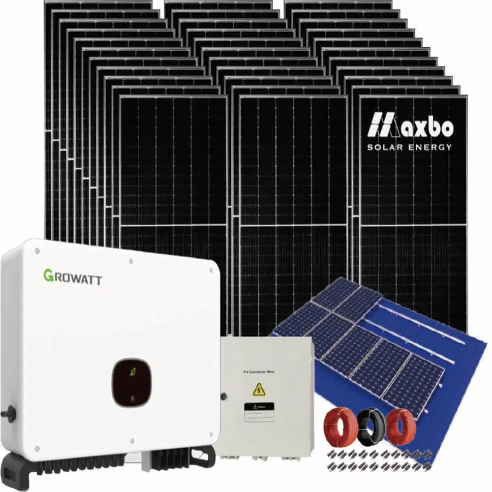 Système solaire de 15 kW sur réseau