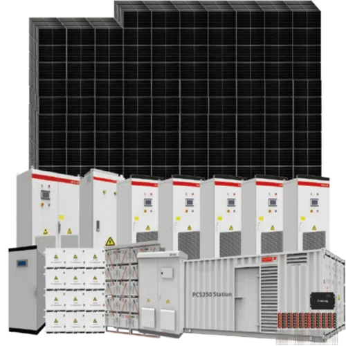 Sistema solar híbrido de 1 MW