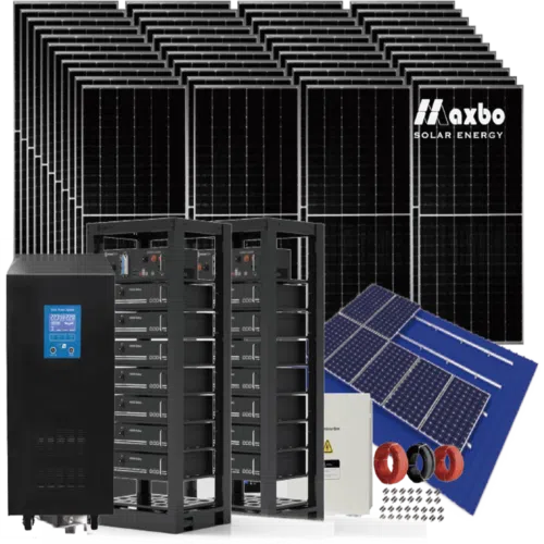 Système solaire hors réseau de 100 kW