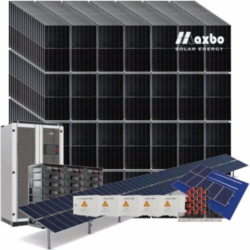 Système solaire hybride de 250 kW pour C&I à domicile