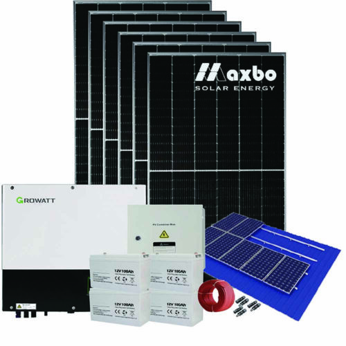 3kW Off Grid Solaranlage