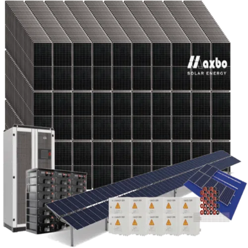 Système solaire hybride de 500 kW