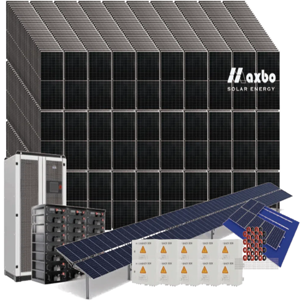 Système solaire hybride de 500 kW