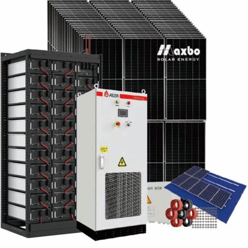 Système solaire hybride de 50 kW