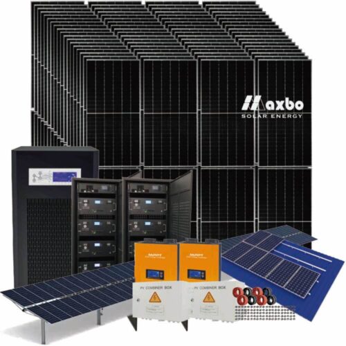 Sistema solar aislado de 80 kW