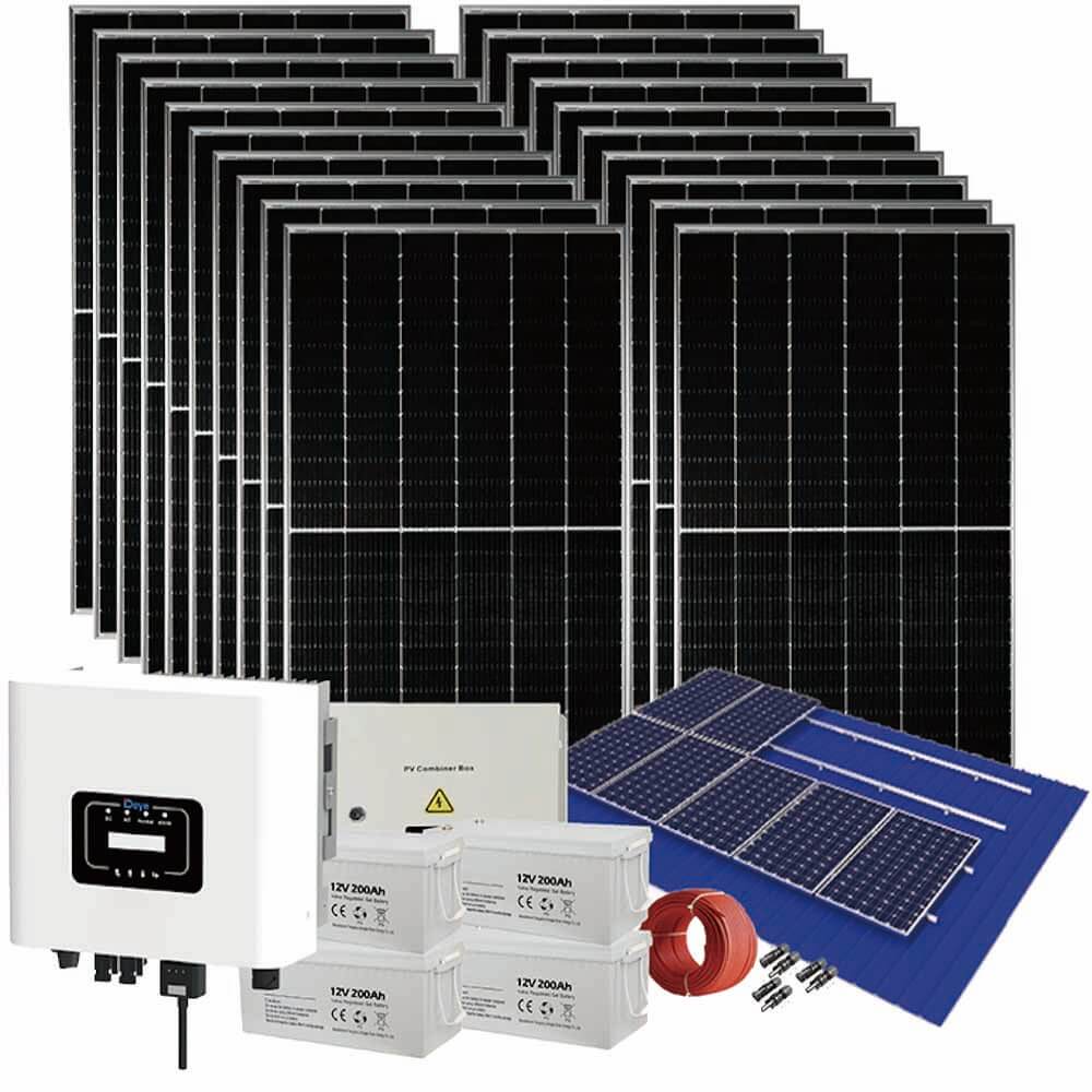 8kW Hybrid-Solaranlage