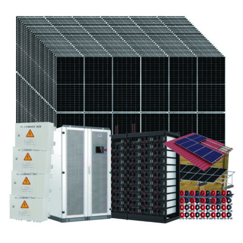 Sistema solar híbrido de 200 kW