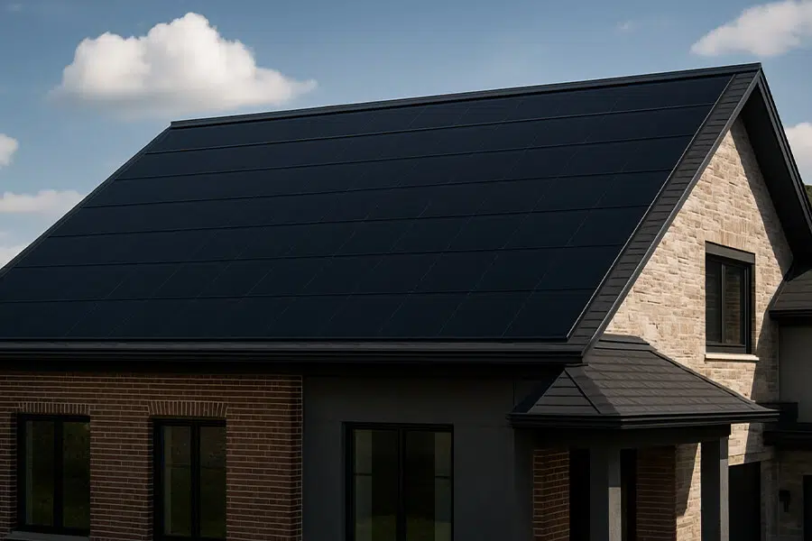 16kW Solar System BIPV Roof Integration