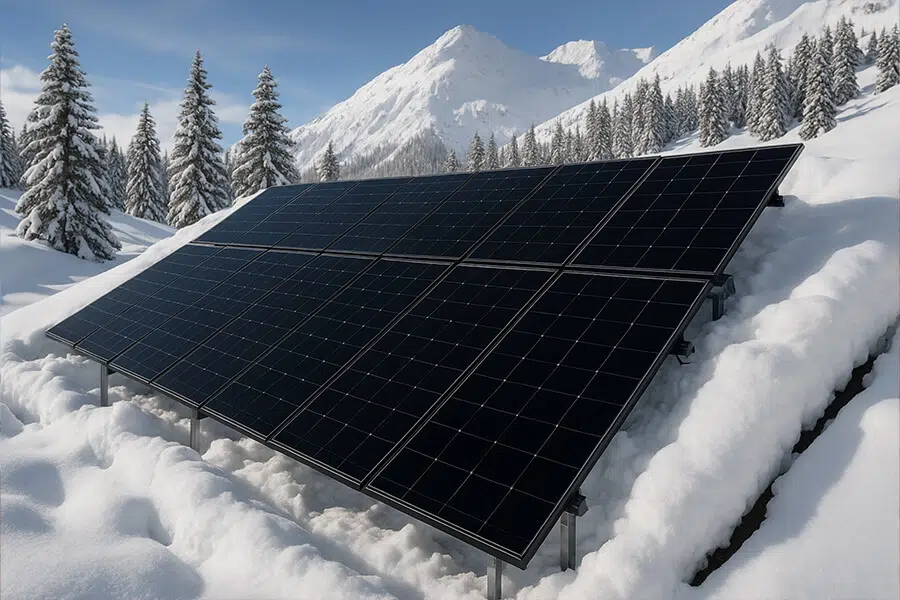 16 kW Solar System Snow Load Structural Desig