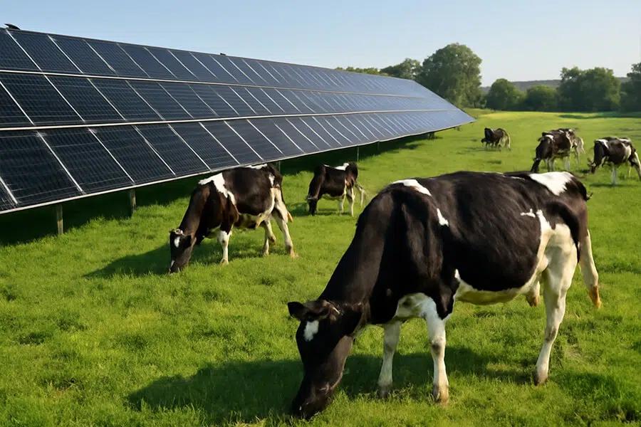Agricultural solar power system 1.5 MW