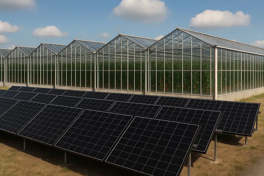 16 kW Solar System Automated Greenhouses