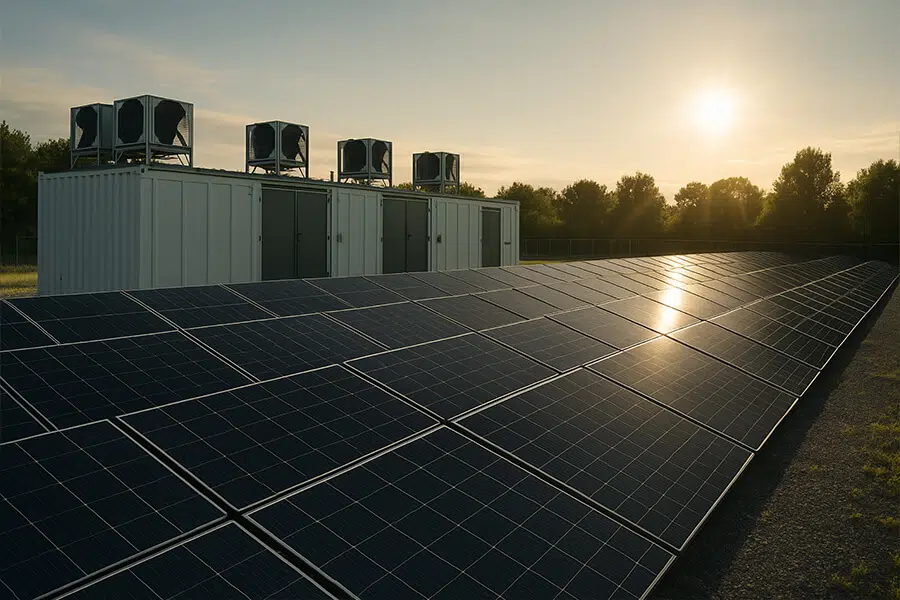 16 kW Solar System Edge Data Centers