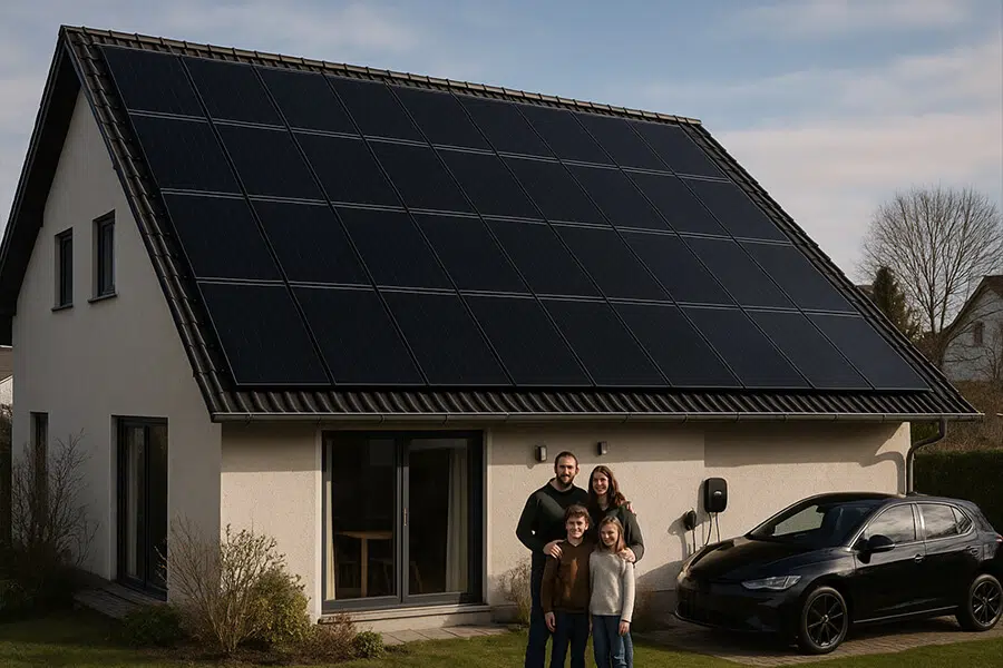 16 kW Solar System Family Energy Independence