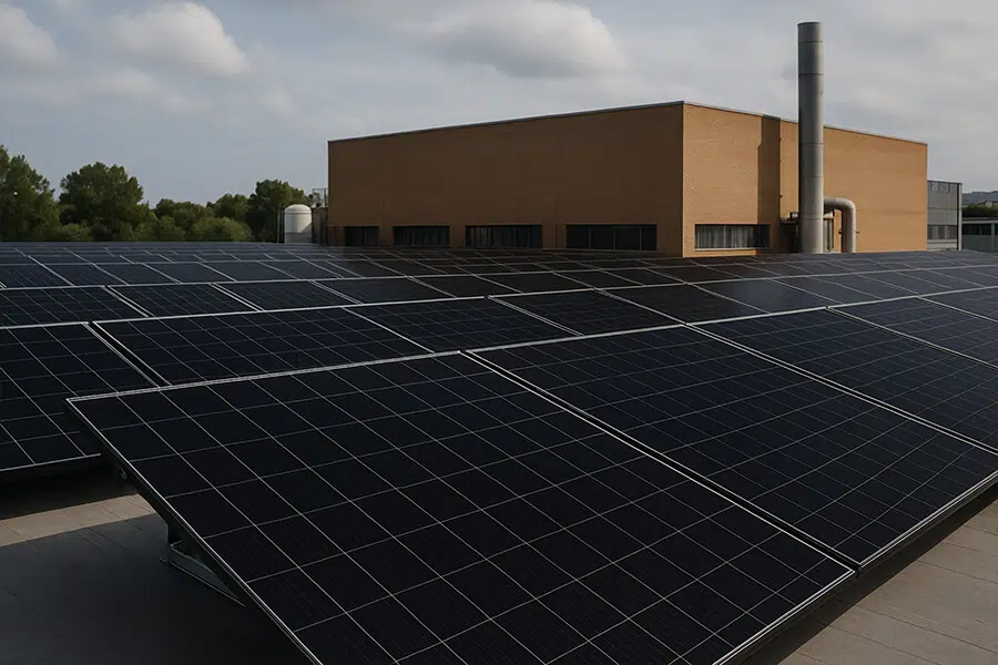 16 kW Solar System Sustainable Food Factories