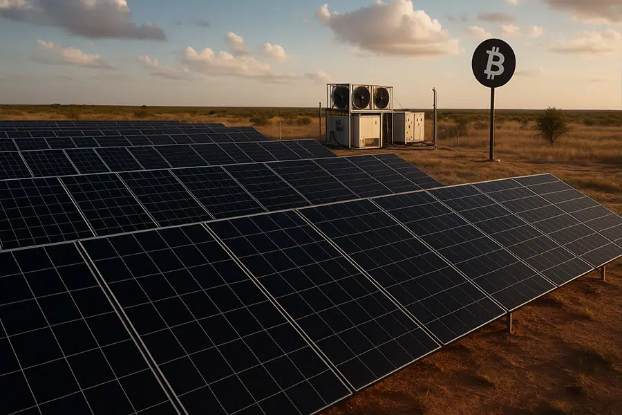 50kW Solar System Sustainable Blockchain