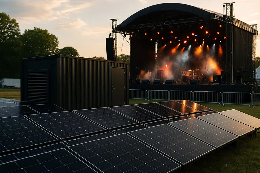 BESS Container Off-Grid Entertainment