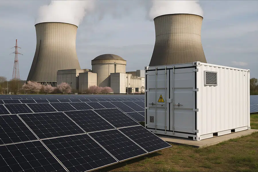 Nuclear BESS Container Backup